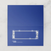 Carte De Placement Carte de place du nom plié du mariage (Extérieur déplié)