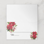 Carte De Placement Carte de place du nom plié du mariage (Extérieur déplié)