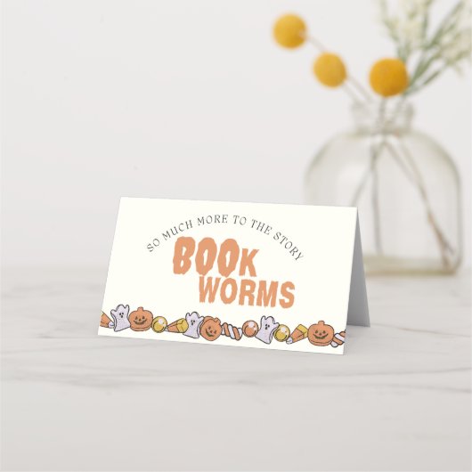 Carte De Placement Carte de place pliée (Devant)