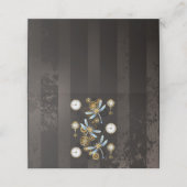 Carte De Placement Carte de place pliée (Extérieur déplié)