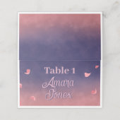 Carte De Placement Carte de place pliée (Extérieur déplié)