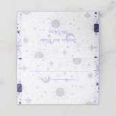 Carte De Placement Carte de place pliée du Mariage céleste (Extérieur déplié)