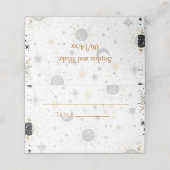 Carte De Placement Carte de place pliée du Mariage céleste (Extérieur déplié)