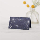 Carte De Placement Carte de place Starry Night Reception (Devant)