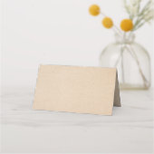 Carte De Placement Carte de siège classique - papier kraft (Dos)