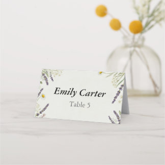 Carte De Placement Carte de siège Mariage Rustique Cottagecore