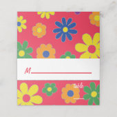 Carte De Placement Carte de table à thème Bar ou Bat Mitzvah des anné (Extérieur déplié)