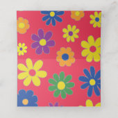 Carte De Placement Carte de table à thème Bar ou Bat Mitzvah des anné (Intérieur déplié)