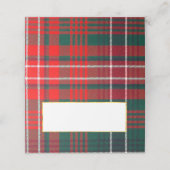 Carte De Placement Carte de table pliée pour mariage Wilson (Extérieur déplié)