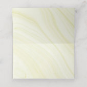 Carte De Placement carte d'or des fleurs bleues royales (Intérieur déplié)