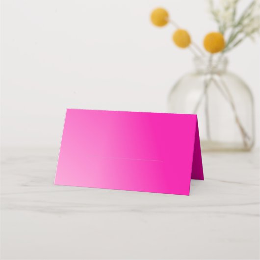 Carte De Placement Carte Fuchsia (Devant)