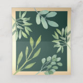 Carte De Placement Carte Green Gold (Intérieur déplié)