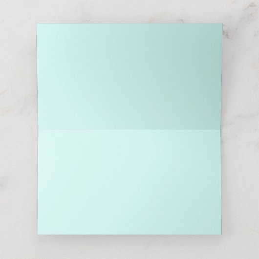 Carte De Placement Carte Mariage d'été pour colibri (Intérieur déplié)