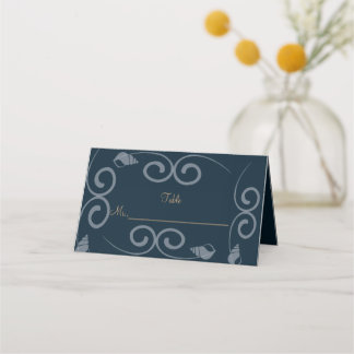 Carte De Placement Carte mariage florale snauf couleur