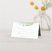 Carte De Placement Carte-Mariage Forget-Me-Not (Dos)
