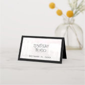 Carte De Placement Carte Mariage Gothic Lover (Dos)