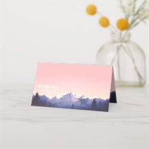 Carte Mountain Sunset Place