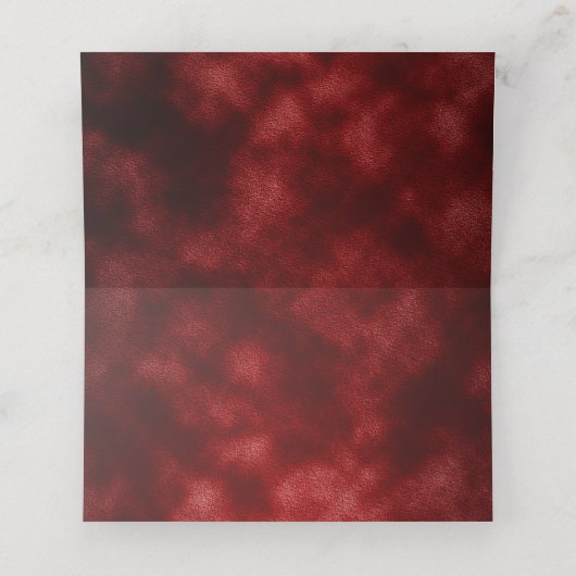 Carte De Placement Carte Place du nom à thème Broadway (Intérieur déplié)