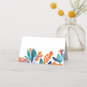 Carte De Placement Carte Place Fleur Fleur Vibrante