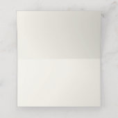 Carte De Placement Carte Place Mariage de automne Feuille Falling Gol (Intérieur déplié)