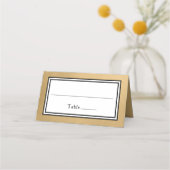 Carte De Placement Carte Place Mariage moderne LGBTQ Gold (Devant)