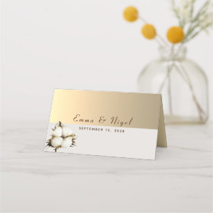 Carte De Placement Carte Place Mariage Or moderne