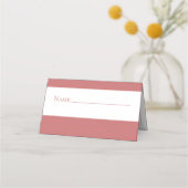 Carte De Placement Carte Place Rose Mariage vintage (Devant)