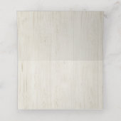 Carte De Placement Carte Place Style Tente Pliée Vin & Bière Toast (Intérieur déplié)