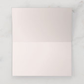 Carte De Placement Carte pliée de fleurs fraîches du marché aux fleur (Intérieur déplié)