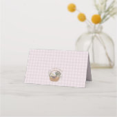 Carte De Placement Carte pliée de présentation de produits fermiers f (Dos)