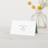 Carte De Placement Carte Rustique Eucalyptus Gold Floral Mariage Plac (Dos)