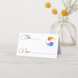 Carte De Placement Cartes-Mariage-Twin