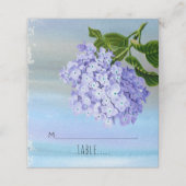 Carte De Placement Carton d'accompagnement plié pour mariage aquarell (Extérieur déplié)