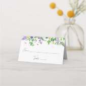 Carte De Placement Carton de placement Fleurs des champs et jonquille (Devant)