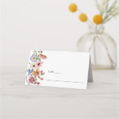 Carte De Placement Carton de table plié Boho (Devant)