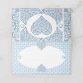 Carte De Placement Céramique Lace Bleu clair (Extérieur déplié)