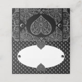 Carte De Placement Céramique noir (Extérieur déplié)