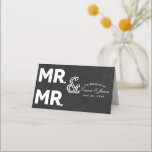 Carte De Placement Chalkboard Chalk MR & MR Gay Mariage Table assise<br><div class="desc">Chalk de tableau de bord MR & MR Gay Mariage Carte de place de siège.</div>