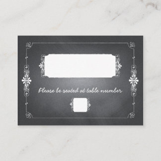 Carte De Placement Chalkboard Mason Jar Mariage Place Card