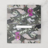 Carte De Placement Challa Cactus en fleurs (Extérieur déplié)