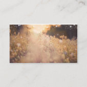 Carte De Placement Champ de fleurs Mariage campagnard rustique Place  (Dos)