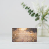 Carte De Placement Champ de fleurs Mariage campagnard rustique Place  (Debout devant)