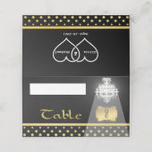 Carte De Placement Chandelier (Extérieur déplié)