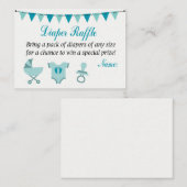 Carte De Placement Chariot pour bébé Chariot Raffle Billets (Devant / Derrière)