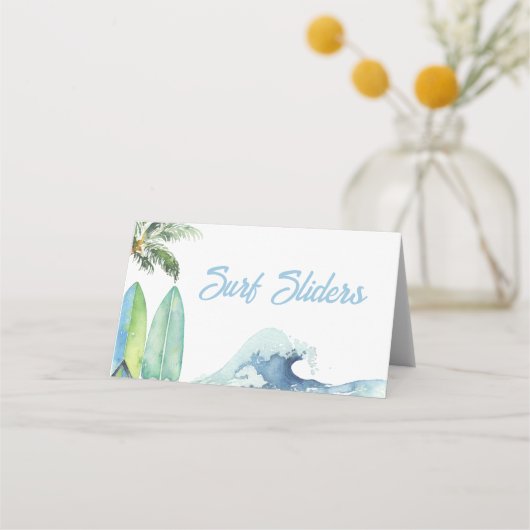 Carte De Placement Charming Ancres Étiquette de nourriture Carte de p (Dos)