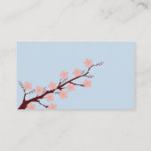 Carte De Placement Cherry Blossom Mariage à thème (Dos)