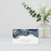 Carte De Placement Chic Fluid Abstrait Enk Gold Parties scintillant M (Debout devant)