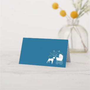 Carte De Placement Chien Baby shower Chien Chien Chien Chien Chien Ch