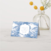 Carte De Placement Chinoiserie Motif Mariage ID1094 (Dos)