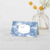 Carte De Placement Chinoiserie Motif Mariage ID1094 (Devant)